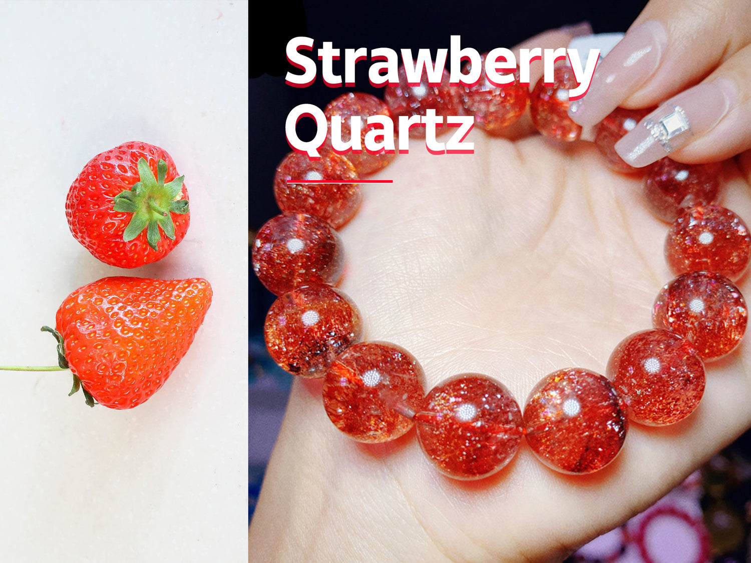 Strawberry Quartz Meaning & Healing Properties and Wearing Benefits