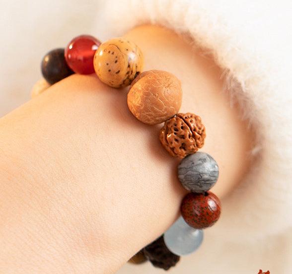 18-Seed Buddha Bracelet, Mala Bead, Meditation Zen Bracelets, Improve Karma, Blessing, Balance Mind - KarmaLucky