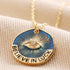 Believe in luck Pendants - Gold Evil Eye Pendants, Boost Energy & Attract Luck, Improve Karma, Karma Pendants - KarmaLucky