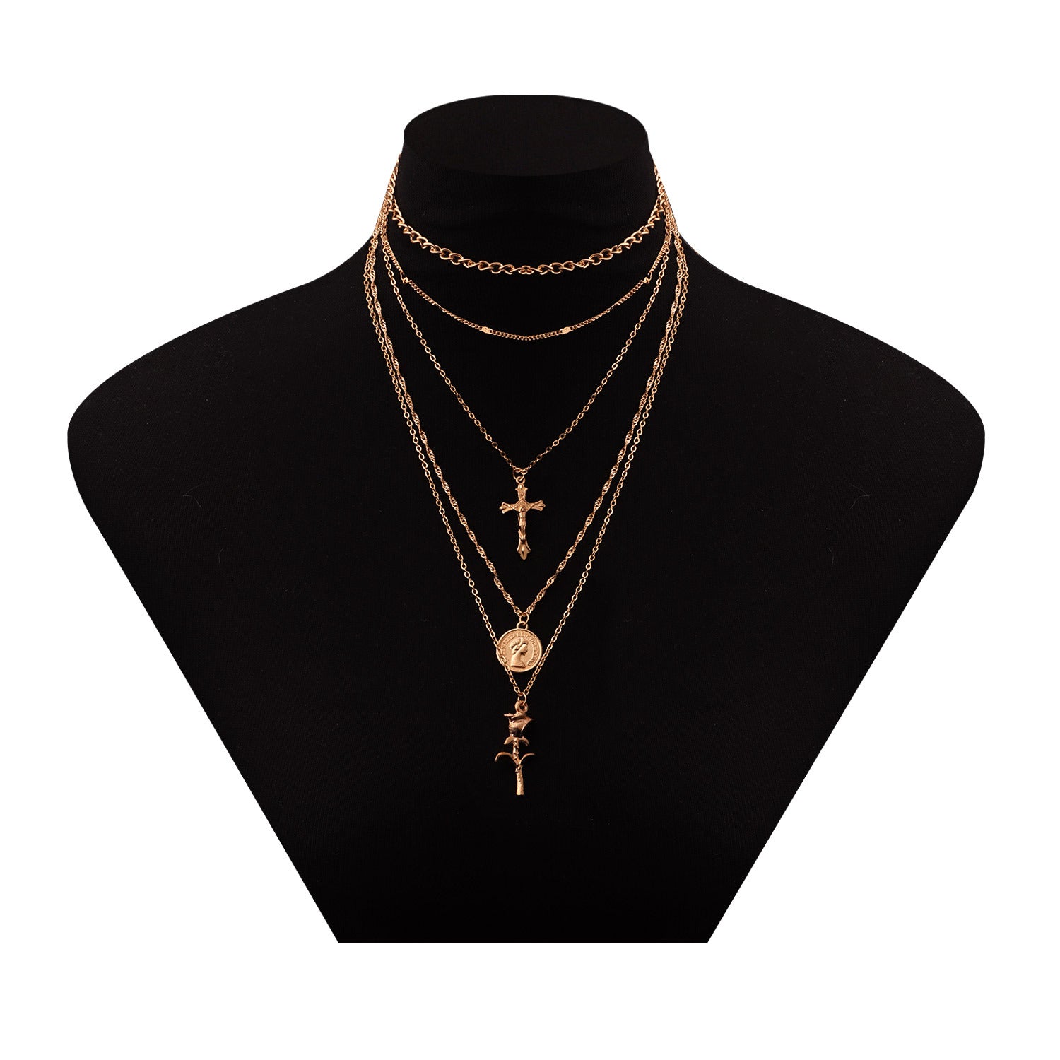 Cross Pendant &amp; Queen&