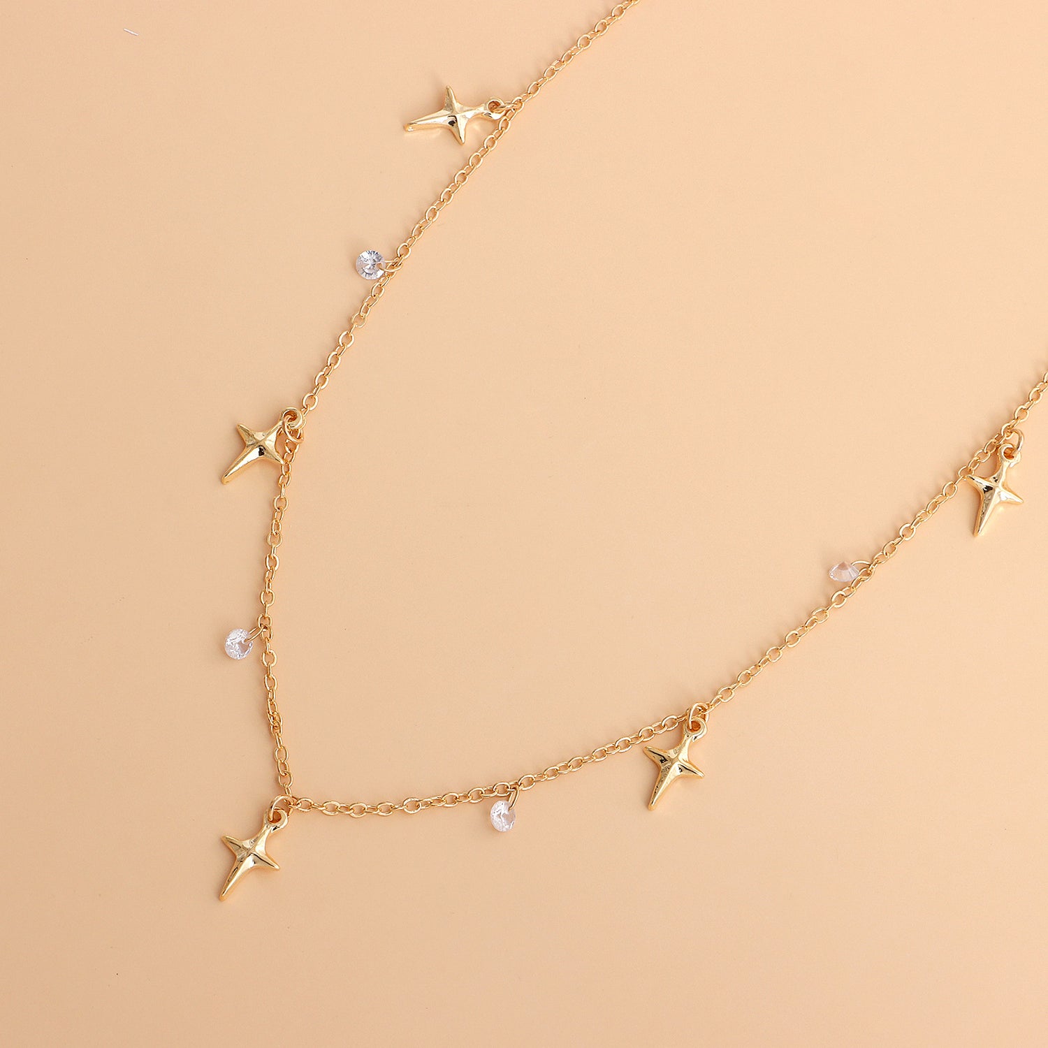 Stars pendant combination set, multi necklace collocation highlights your charm