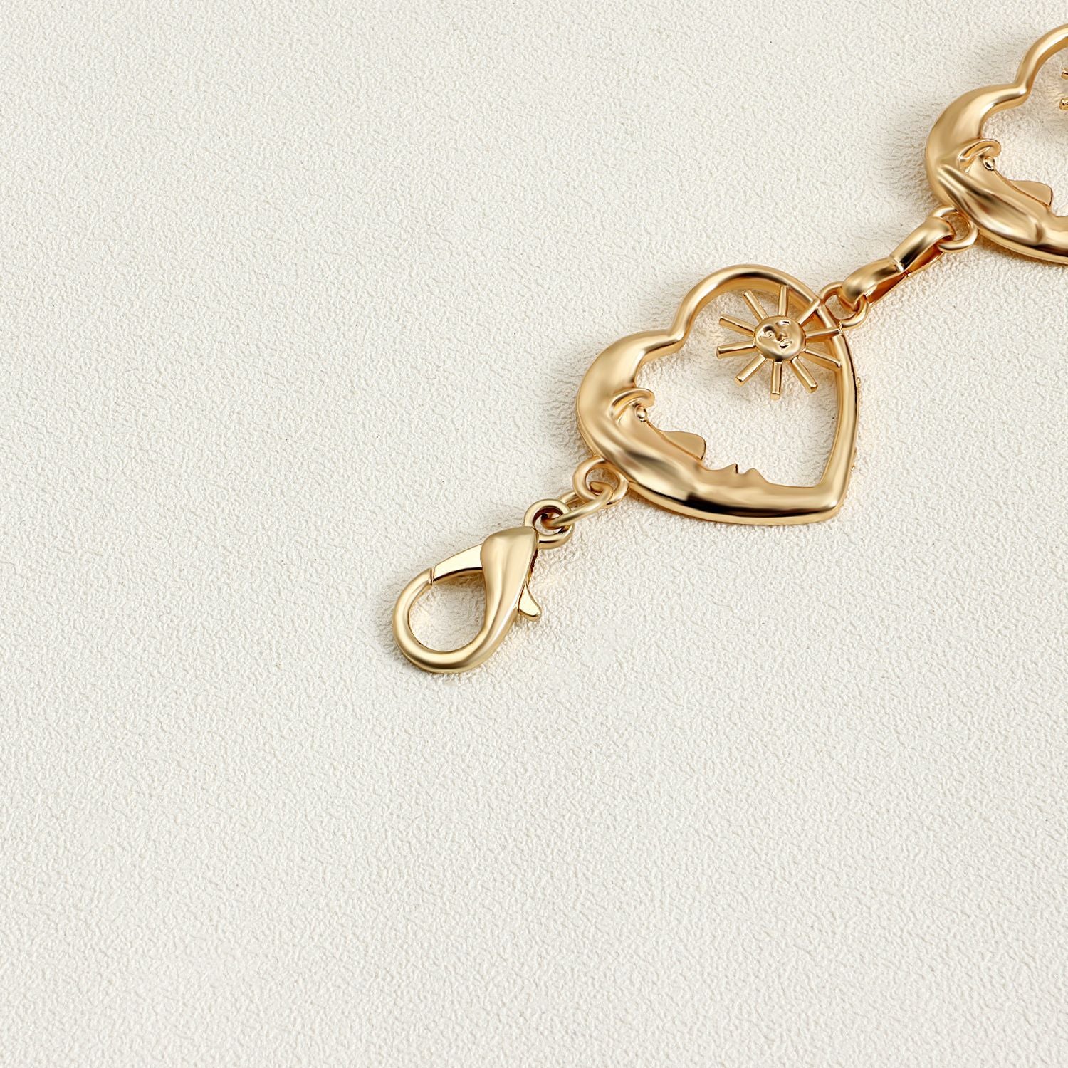 Fashionable heart waist chain for women, skirt and pants chain, skirt chain accessories, ins style heart-shaped chain