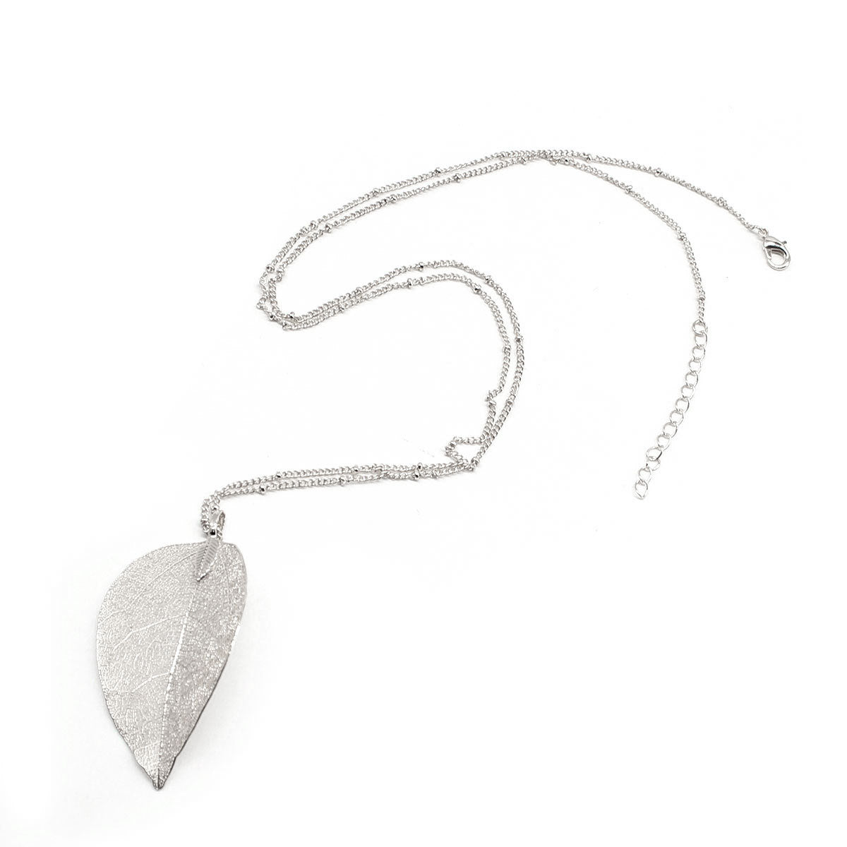 Stylish Leaf Necklace - Women&