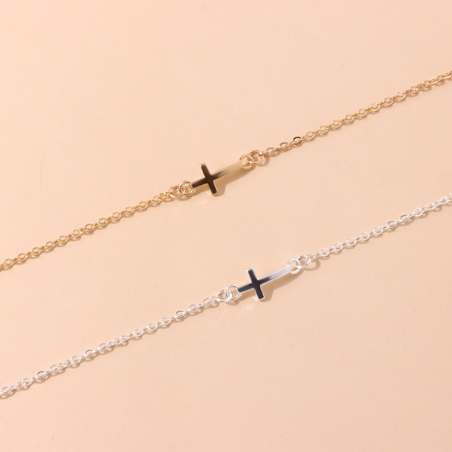 Ultra Thin Cross Necklace