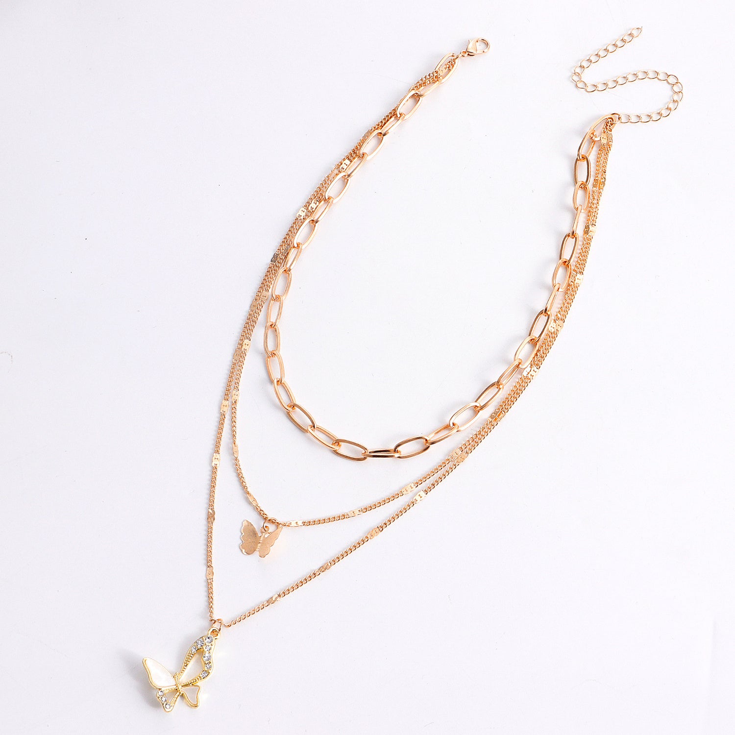 Trendy Multi-layer Chain Set, Women&