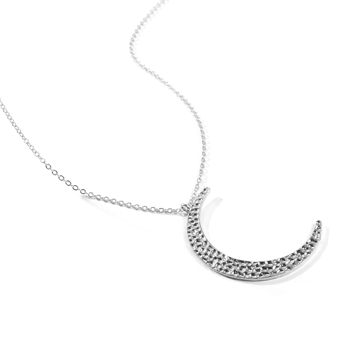 Crescent Moon Pendant Necklace for Women, Hot Sale, Can Be Matched with Sweater Chain