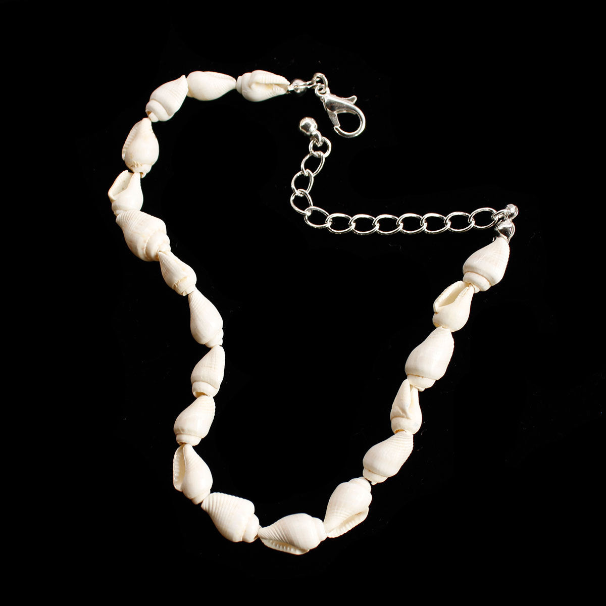 Fashion small conch shell white beach anklet for women