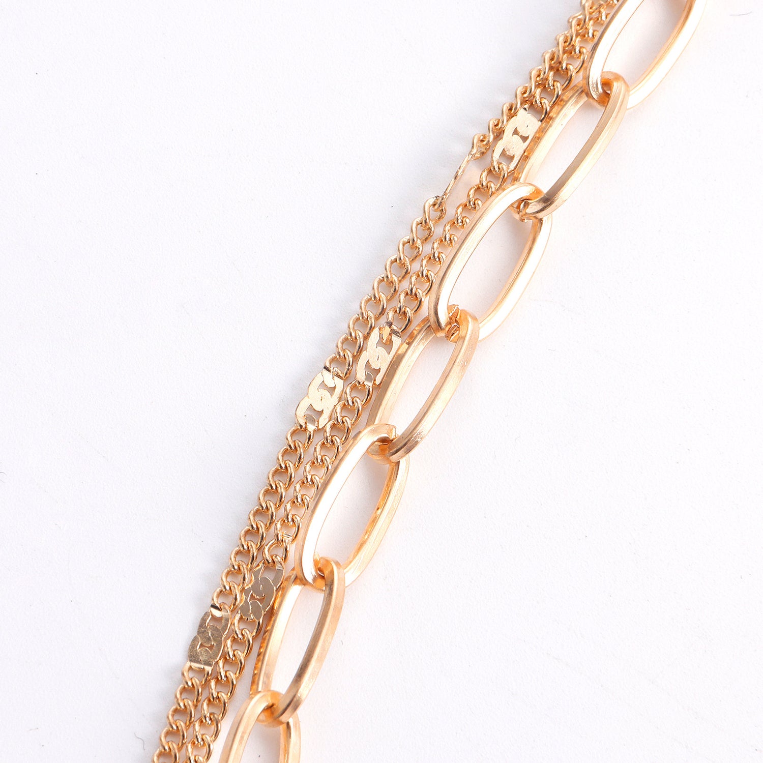 Trendy Multi-layer Chain Set, Women&