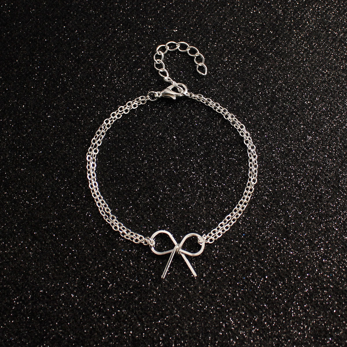 Simple and fashionable bow bracelet chain