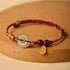 FengShui Bracelets - Red String Koi Fish Bracelets, Safety Amulet Jade Bracelets, Boost Energy & Attract Luck, Attract Wealth Bracelets, Karma Bracelets, 18K Gold - KarmaLucky