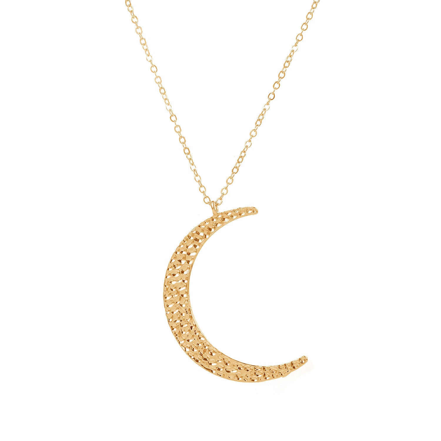 Crescent Moon Pendant Necklace for Women, Hot Sale, Can Be Matched with Sweater Chain