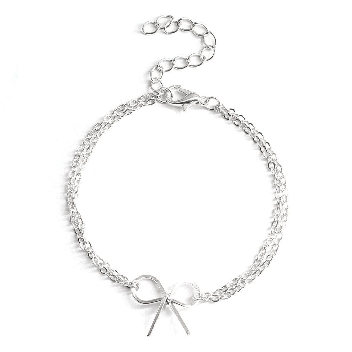 Simple and fashionable bow bracelet chain