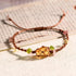 Natural Crystal Bracelet - Handwoven Retro Bracelet, Meditation, Energy Healing, Inner Peace - KarmaLucky